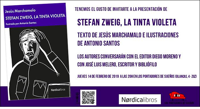 Jesús Marchamalo y Antonio Santos presentan Stefan Zweig en Los Portadores de Sueños